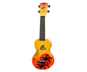 Mahalo Mahalo Hawaii Orange Ukulele