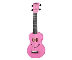 Mahalo Mahalo Smiley Ukulele Pink