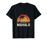 Mahalo Means Thank You Hawaiian Hawaii Family Gratitude T-Shirt