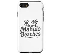 Mahalo Plages Funny Hawaiian Palm Tree Surf Soleil Vacances Coque pour iPhone SE (2020) / 7/8