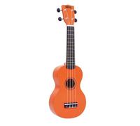 Mahalo Rainbow Ukulélé Soprano avec Housse Orange Brillant