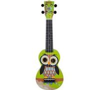 Mahalo Mahalo Art - Owl Soprano Ukulele
