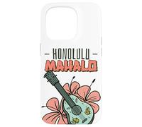 Mahalo Vacances familiales Honolulu Hawaii Coque pour iPhone 15 Pro
