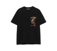 Maharishi, Homme, Tops, Noir, Taille: S Tee Dragon Tiger Tour Noir