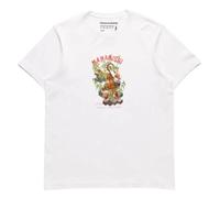 Maharishi - Tee Graphique Tigre de Bambou - Homme - Tops - Blanc - Taille: S