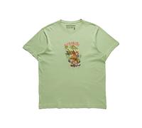 Maharishi - Tee Graphique Tigre de Bambou - Homme - Tops - Vert - Taille: M