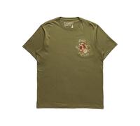 Maharishi - Tee Tigre de Bambou Vert Manches Courtes - Homme - Tops - Vert - Taille: L