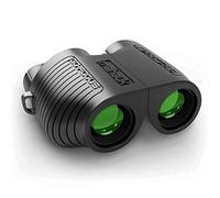 Mahauk Jumelles Compactes Enfant et Adultes - Objectif Go-Focus Mise au Point Automatique - Longue Vue - Observation des Oiseaux et Astronomie - Prisme BAK4 10x25