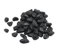 MAHIONG 4,5 kg de pierres décoratives noires, 20-40 mm, galets polis naturels, pierres de jardin pour aménagement paysager, aquarium, pot de fleurs, décoration d'intérieur
