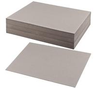 MAHIONG Lot de 150 tableaux gris - 29,7 x 21 cm - Support A4 - En carton robuste - Pour travaux manuels, projets de bricolage, modélisme - Épaisseur : 1,5 mm
