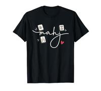 Mahj Vintage Mahjong Graphic Jouer Mahjong Game Lovers T-Shirt