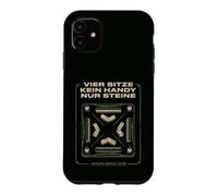 Mahjong à Quatre sans Téléphone Citation Allemande Coque pour iPhone 11
