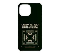 Mahjong à Quatre sans Téléphone Citation Allemande Coque pour iPhone 13 Pro Max