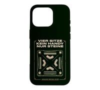 Mahjong à Quatre sans Téléphone Citation Allemande Coque pour iPhone 16 Pro