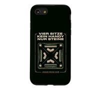 Mahjong à Quatre sans Téléphone Citation Allemande Coque pour iPhone SE (2020) / 7/8