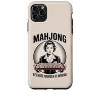 Mahjong Amusant Parce Que Le Meurtre n'est Pas Une Bonne Chose Coque pour iPhone 11 Pro Max