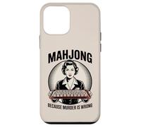 Mahjong Amusant Parce Que Le Meurtre n'est Pas Une Bonne Chose Coque pour iPhone 12 Mini