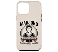 Mahjong Amusant Parce Que Le Meurtre n'est Pas Une Bonne Chose Coque pour iPhone 12 Pro Max
