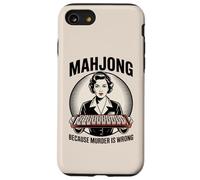 Mahjong Amusant Parce Que Le Meurtre n'est Pas Une Bonne Chose Coque pour iPhone SE (2020) / 7/8