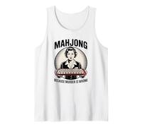 Mahjong Amusant Parce Que Le Meurtre n'est Pas Une Bonne Chose Débardeur