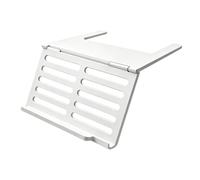 Mahjong Card Holder - Angled Slide in Game Tile Display Rack for Comfortable Viewing | 3D Printed Desktop Organizer with Stable Desk Edge Support, Playing Accessory for Adults Parties, 7.08x4.7x0.19in