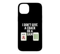 Mahjong drôle I Don't Give a Crack Or a bam Coque pour iPhone 14 Plus