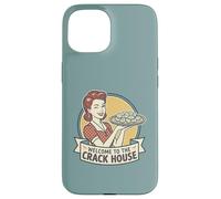 Mahjong drôle Welcome to The Crack House Game Night Coque pour iPhone 15