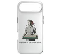 Mahjong drôle Welcome to The Crack House Game Night Coque pour iPhone Air