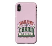 Mahjong est Mon Jeu de Cartes Amusant Cardio Coque pour iPhone X/XS