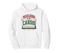 Mahjong est Mon Jeu de Cartes Amusant Cardio Sweat à Capuche