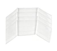 Mahjong Étui de protection pliable et transparent - Ne jaunit pas - Déformable - Tri Fold - Protection pour cartes à jouer