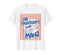 Mahjong Graphique Jouant au Jeu de Mahjong Le jeudi We Mahj T-Shirt Graphique avec Valeur