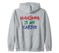 Mahjong is My Cardio Tabletop Humour Citation (Version légère) Sweat à Capuche
