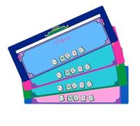 Mahjong Line Finders, Mah Jong Rule Helper, 47.48x2.76x0.04 Inches User Friendly & Tournaments, Piece Majiang Lines Finder Set for Seniors, Adults, Road Trip, Tournament, Holiday, Picnic, and Outdoor