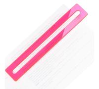 Mahjong Line Reader, Guided Reading Strips, Lightweight Mah Jongg Accessories, Easy Tile Reading Aid for Beginners, Women, Girls, Teens, Boys, Family, Friends, 6x1x0.13 inches