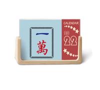 Mahjong Million Calendrier de bureau 2022 12 mois