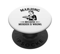 Mahjong, Parce Que Le Meurtre est Une Erreur PopSockets PopGrip Adhésif