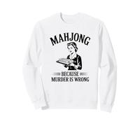 Mahjong, Parce Que Le Meurtre est Une Erreur Sweatshirt