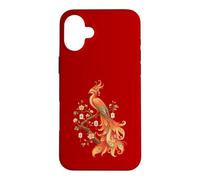 Mahjong Phoenix Oiseau Cerisier Fleurs Carrelage Art Floral Lover Coque pour iPhone 16 Plus