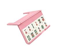 Mahjong Porte-cartes pliable pour table Imprimé 3D Sous tapis coulissant | Mah Jong Racks pour jeu de train débutant voyage maison table de jeu