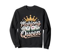 Mahjong Queen Funny Mahjong Happiness Joue au Mahjong Sweatshirt