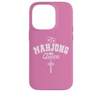 Mahjong Queen of Tiles Mom in My Mahjong Era Mahjaholic Coque pour iPhone 14 Pro