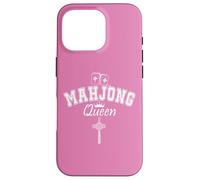 Mahjong Queen of Tiles Mom in My Mahjong Era Mahjaholic Coque pour iPhone 16 Pro