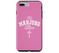 Mahjong Queen of Tiles Mom in My Mahjong Era Mahjaholic Coque pour iPhone 7 Plus/8 Plus
