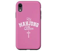 Mahjong Queen of Tiles Mom in My Mahjong Era Mahjaholic Coque pour iPhone XR