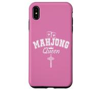 Mahjong Queen of Tiles Mom in My Mahjong Era Mahjaholic Coque pour iPhone XS Max