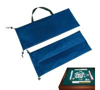 Mahjong Rack Bag | 2 Pieces Protective Drawstring Sleeve, Mahjong Bag For Racks, 2 Pieces Portable Pouch | Mahjongs Pusher Carrying Bags For Travel Game Party Home Club Tournament Family Gathering