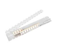 Mahjong Rack - Ensemble De Supports De Mahjong Transparents 20 X 2,56 X 0,79 Pouces, Support De Lettres De Remplacement, Organisateur D'installation Rapide De 20 Pouces Pour La Maison, La Chambre, Les