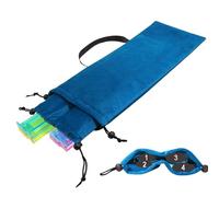 Mahjong Rack Lot de 2 sacs de protection souples avec cordon de serrage pour Mahjong, pochettes de rangement, protection contre la poussière | Idéal pour les fêtes de jeu, les tables à domicile, les