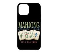 Mahjong Social Club, C'est Une Histoire de tuiles, J'adore Jouer au Mahjong Coque pour iPhone 12 Mini